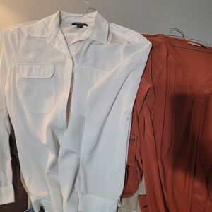 Old Navy Classic White Blouse